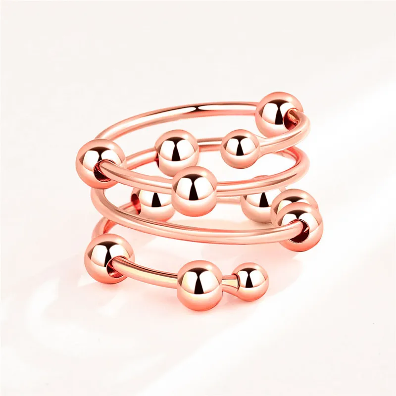 Fidget Rings Metal Rings Finger Rings Adjustable