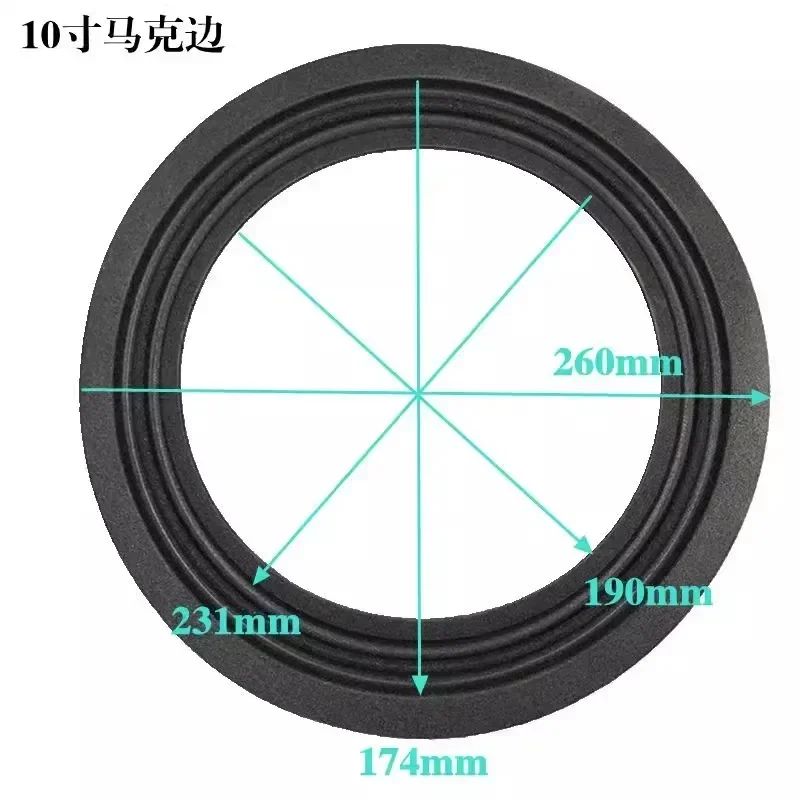 1pcs 10 Inch Speaker Foam Edge for Mark Levinson Rear Deck Subwoofer for Lexus Repair Speaker Ring