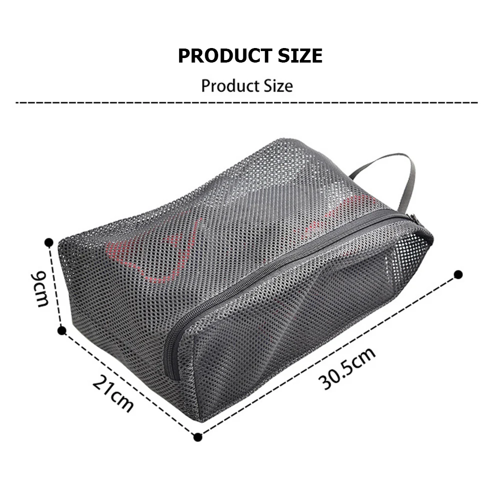 Shoes Holder Bags Sundries Organizer Pouch Lightweight Travel Packing Bags Multifunction Breathable for Diving Surfing Swimming
