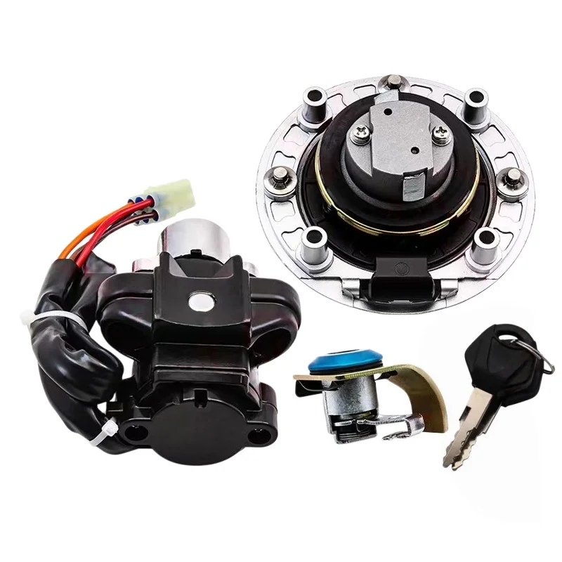스즈키 SV650 GSX1400 1999 2000 2001 -2007 V-Strom DL 650 1000 2002 20032004-2012 점화 스위치 연료 가스 캡 시트 잠금 세트