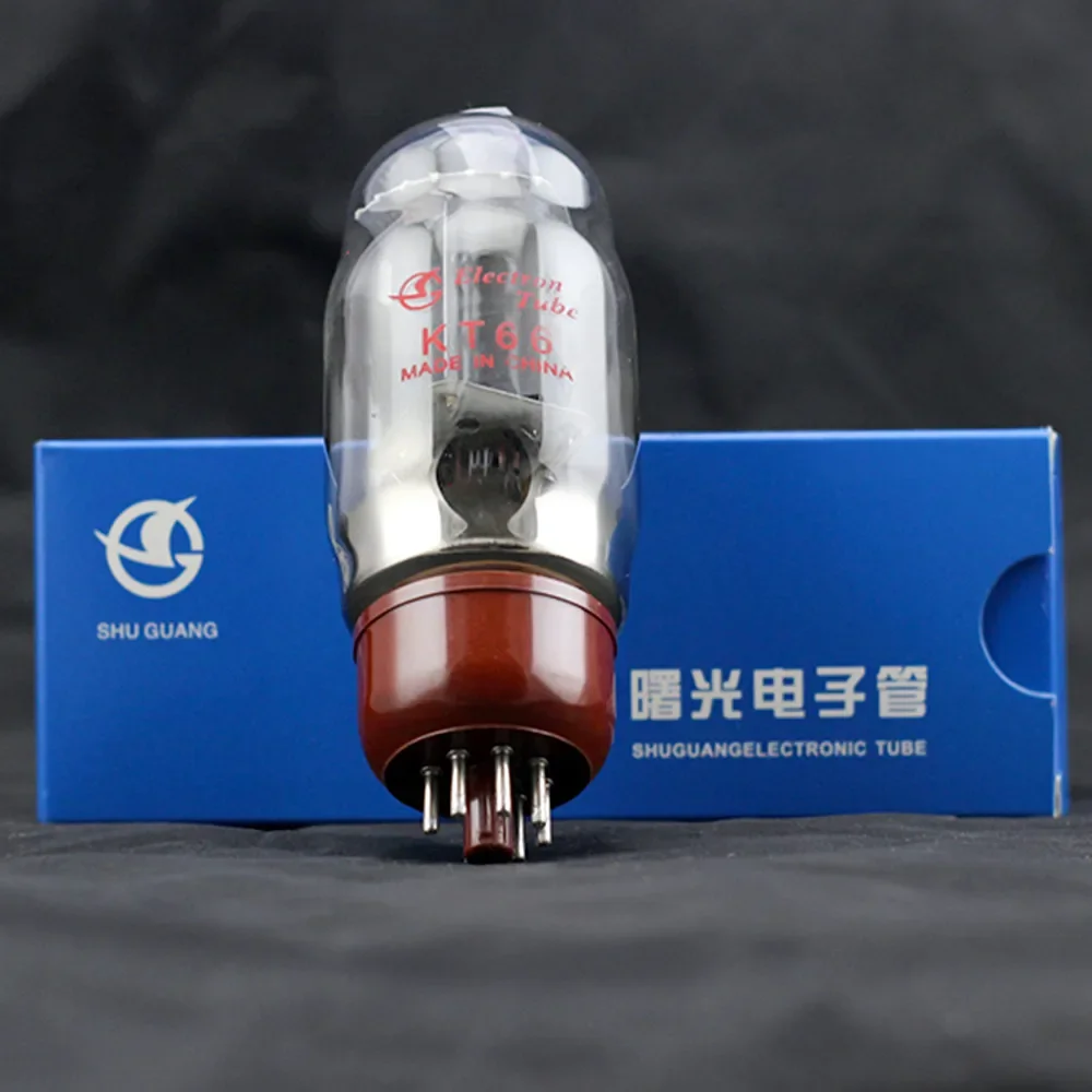 ShuGuang Vacuum Tube KT66 Electronic Tube Replaces 6P3P 6L6 350C Factory Tested and Precisely Matched Bluetooth Amplifier 5