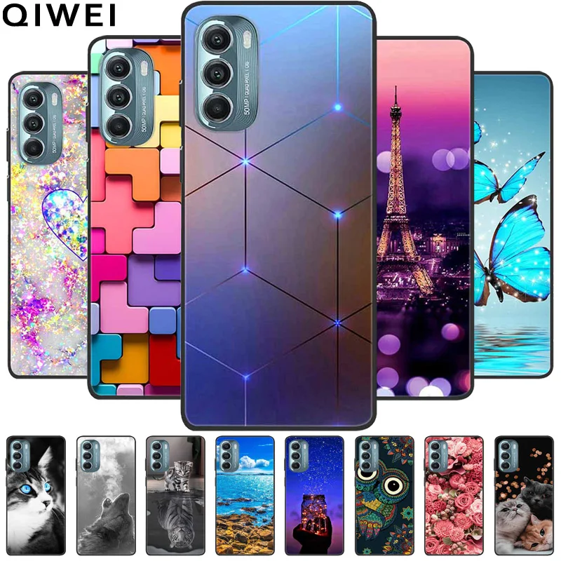 Elegant Black TPU Silicone Phone Cover - Fashion Luxury Cute Protector with Soft Bumper Design
