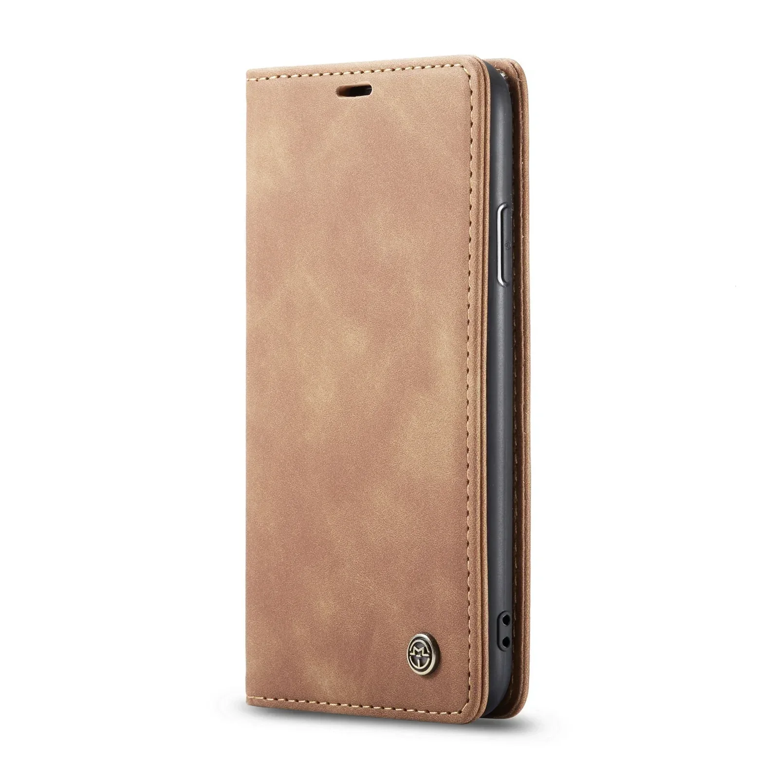 Luxury Retro Leather Wallet Phone Cover with Multiple Card Slots and Stand Function