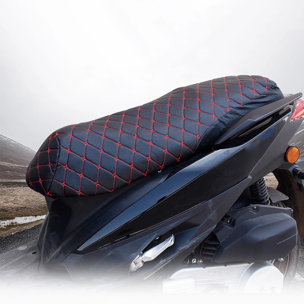 Motorcycle Seat Cover Cushion 3d Leather Scooter Seats Anti Dust Slip