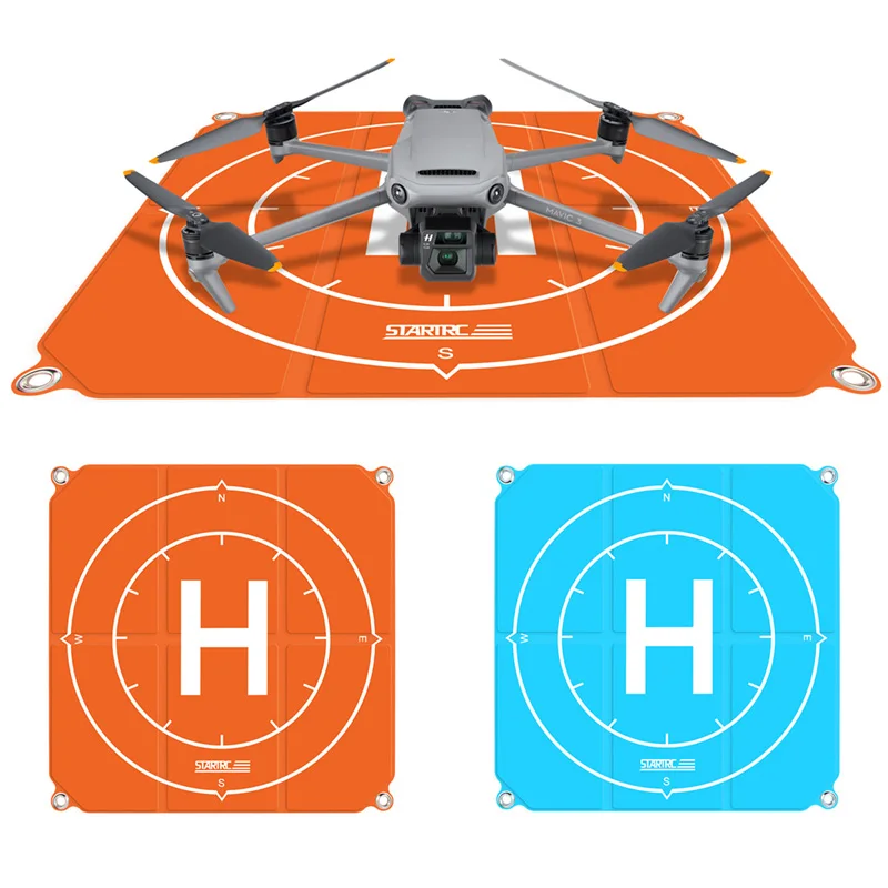 STARTRC Mavic 3 랜딩 패드 65cm 50cm 56cm 80cm 안전 랜딩 매트 DJI Mavic 3 PRO Drone 액세서리 용 접이식 방수