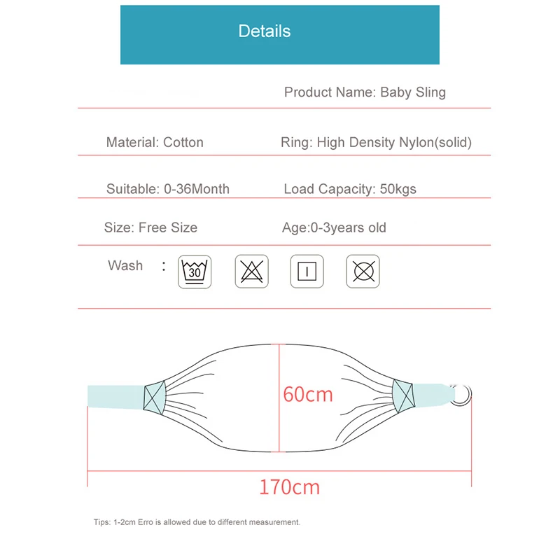 Premium Baby Wrap and Nursing Cover - Lightweight Mesh Fabric