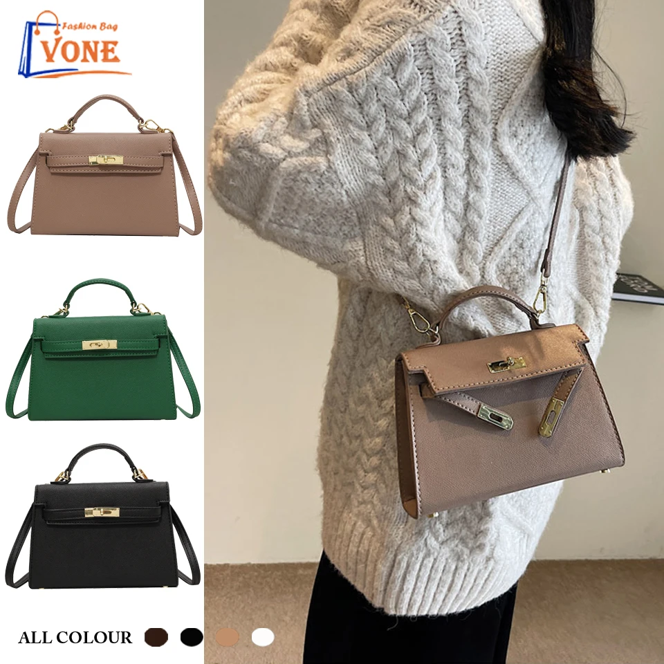 Juego De Bolsos De Mujer De 5 Unidades, Cartera, Bolsos De Mano De Piel Sintética, Gris Oscuro (Gris) - AS-131E