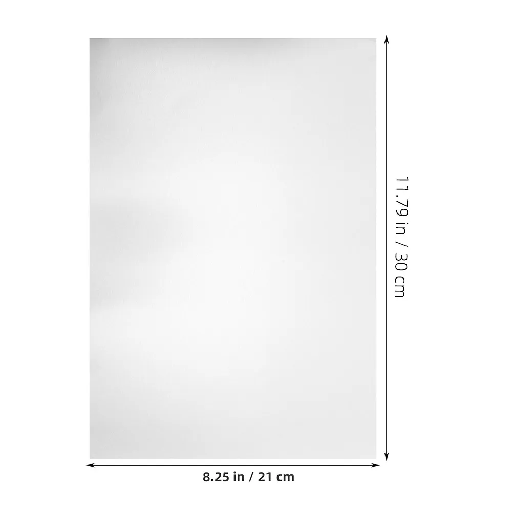 2Pcs 알루미늄 승화 블랭크 A4 금속 시트 DIY 표지판용 레이저 조각 플레이트 금속 명판 가정용 승화 표지판