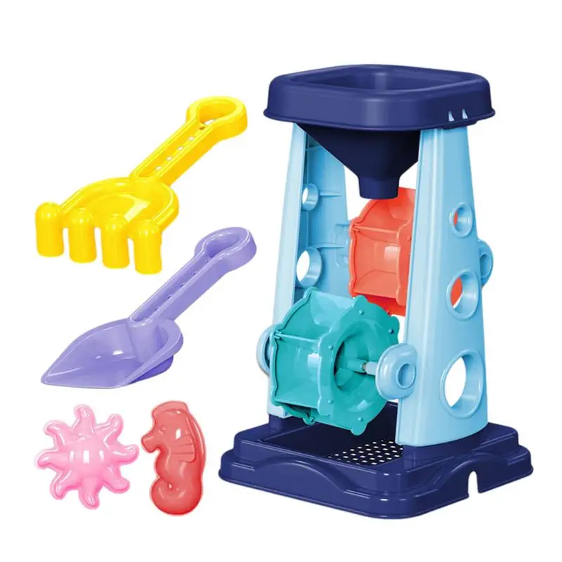 

Toddler Sand Toys Summer Beach Toys Kids Soft Silicone Sandbox Set Beach Game Sand Bucket Beach Shovel Toys Swimming Pool Games