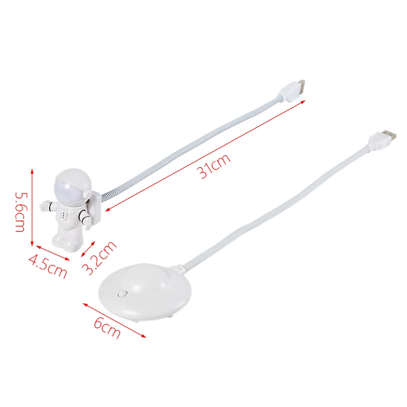 1PC LED Clip On Book Light USB Light Laptop PC Notebook Home Lighting Portable Desk Reading Lamp led light night light book light