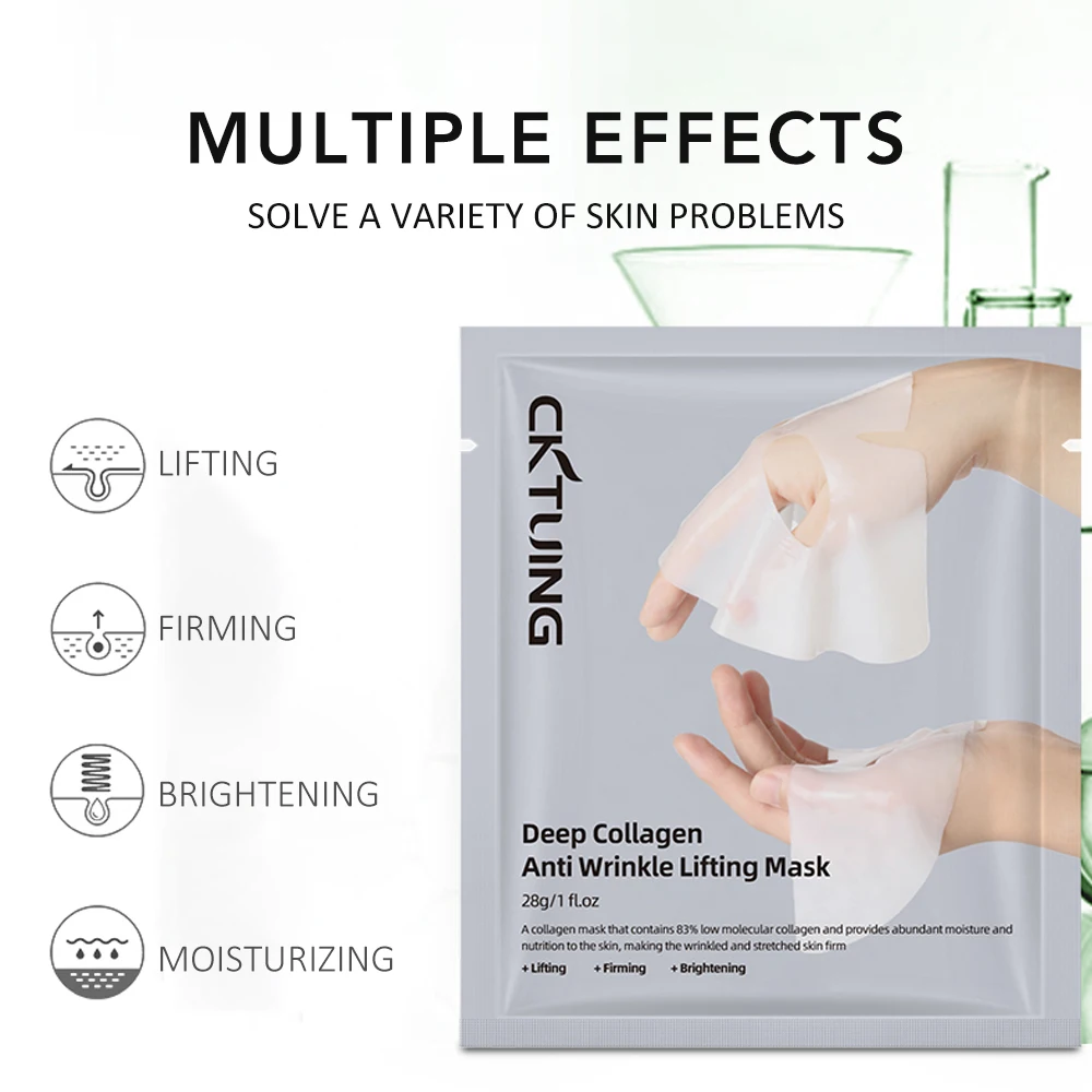 5-Pack Deep Hydration & Brightening Collagen Face Masks