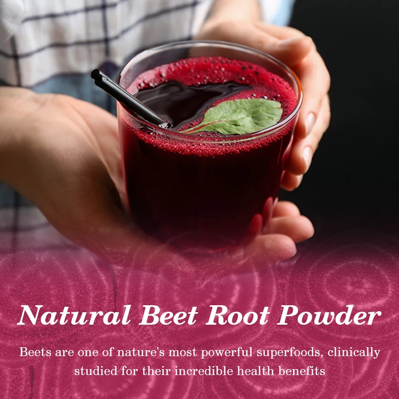Organic Pure Beetroot Powder & Ginkgo Biloba Supplement