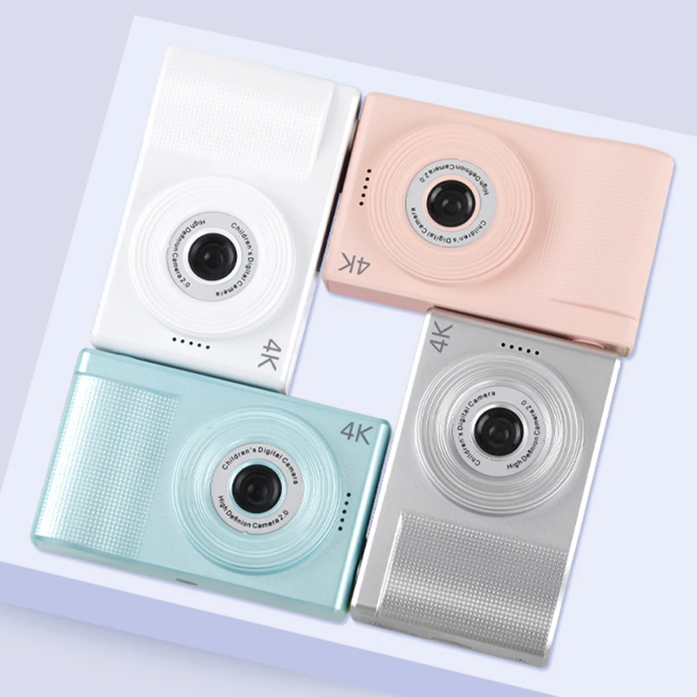 어린이용 디지털 카메라 비디오 녹음기, 1080P IPS, 2.4 인치 스크린, 1000MAH, 크리스마스 생일 선물, 3-12 세 남아 및 여아용, 40MP