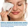 1/2/3 SET Gentle Makeup Remover Wipes Deep Cleansing Makeup Remover Wipes For Face, Eyes & Lips, Refreshing & Non-Irritating 3