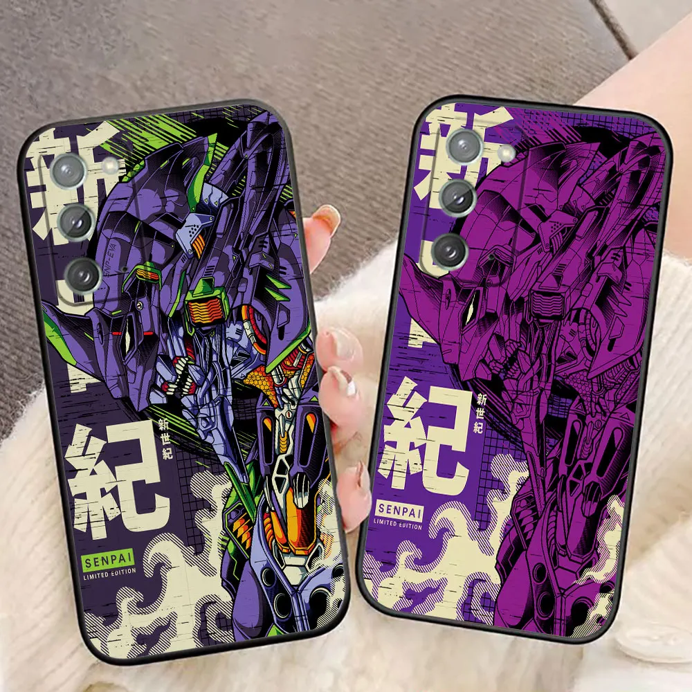 Neon Genesis Evangelion Inspired Phone Case - Vibrant Design Cover