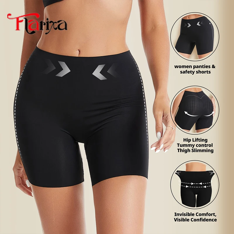 Women High Waist Safety Shorts Under Skirt Boxers Anti Chafing Thighs Comfortable Yoga Leggings Pants