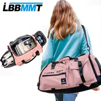 1PCS Gym Bag for Men Women with Shoes Compartment and Wet Pocket Convertible Duffle Bag and Gym Backpack Waterproof Sports Bags