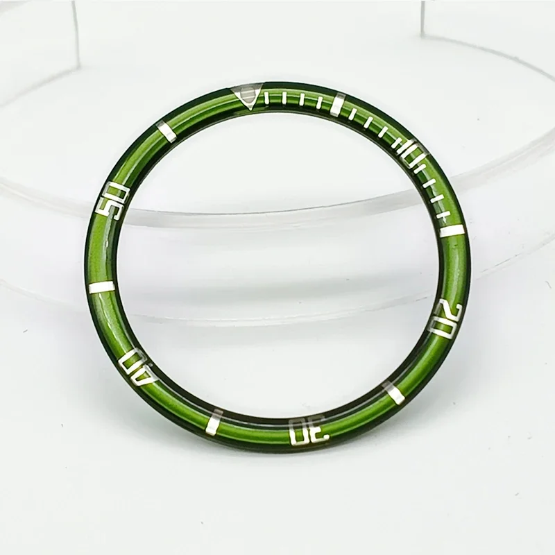 38mm Resin Watch Bezel Insert for Diver Watch Case, 38x31.5mm Bezel Ring Parts