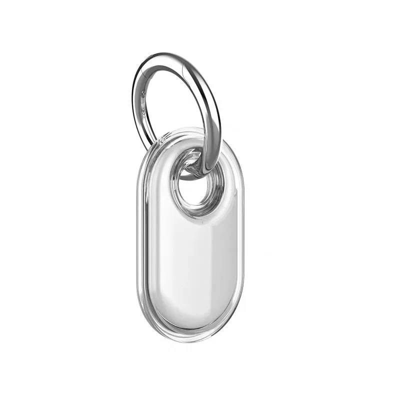 Enhanced TPU Protective Case with Keychain and Anti-Scratch Tracker Holder for Keys, Wallet, Luggage, and Pets