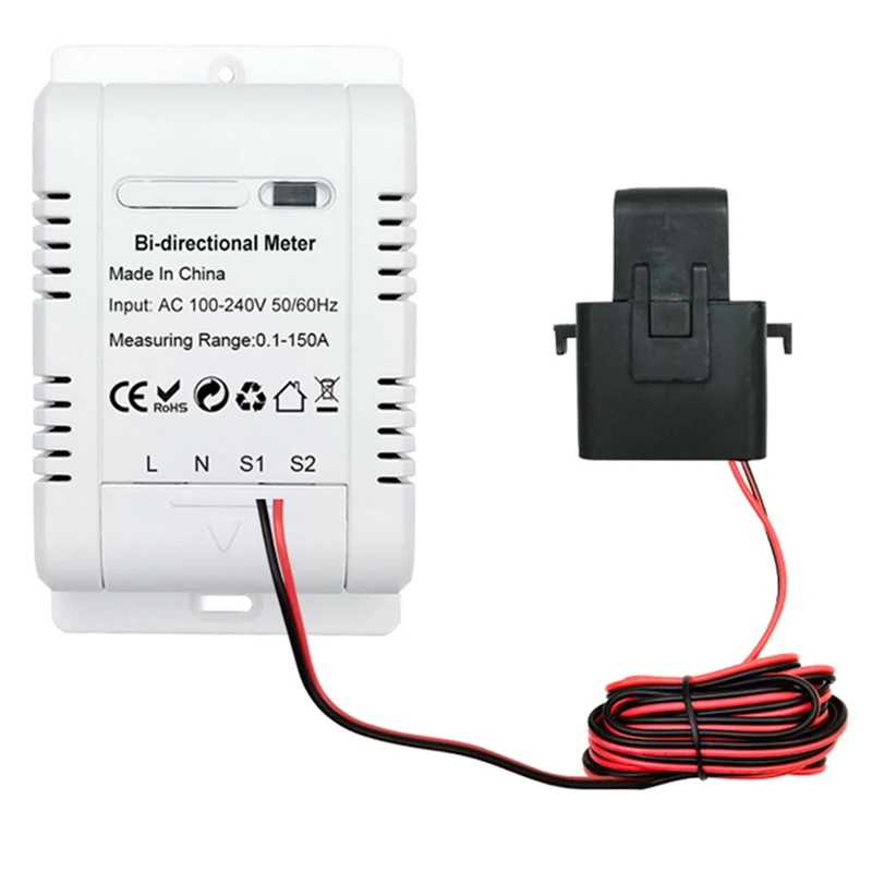 1-pz-tuya-smart-zigbee-energy-meter-bidirezionale-bidirezionale-150a-morsetto-sensore-di-corrente