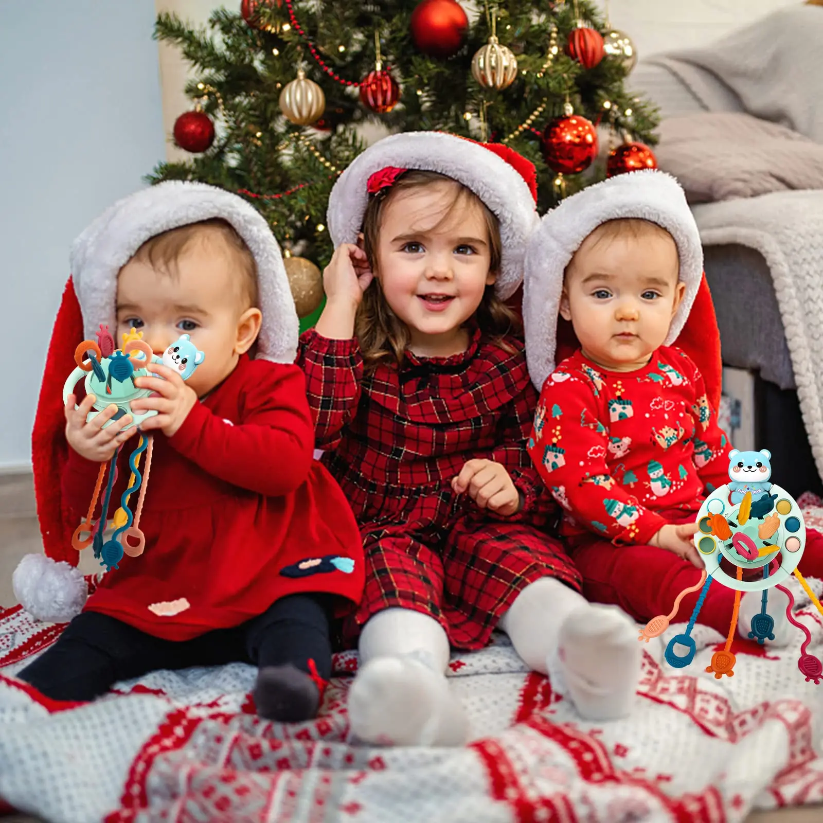 Juguetes Montessori para bebés y niñas de 1, 2, 3 años, regalos para niñas  de 1 año, regalo de cumpleaños de Navidad, juguetes sensoriales educativos