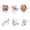 3D Jigsaw Puzzle Toy Lu Ban Kong Ming Lock Adult Social Game Brain Teaser Improving Memory Children's Educational Toys 4