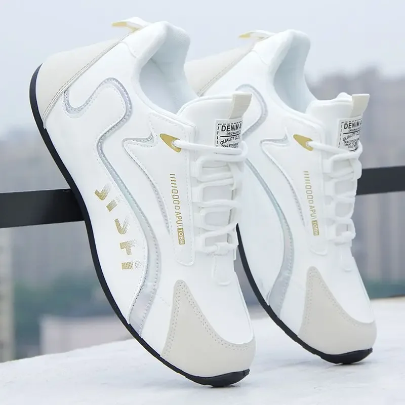 Sneakers Women Designer Shoes Summer Leather Waterproof Casual Sports Shoes Women Lightweight Breathable Running Platform Shoes