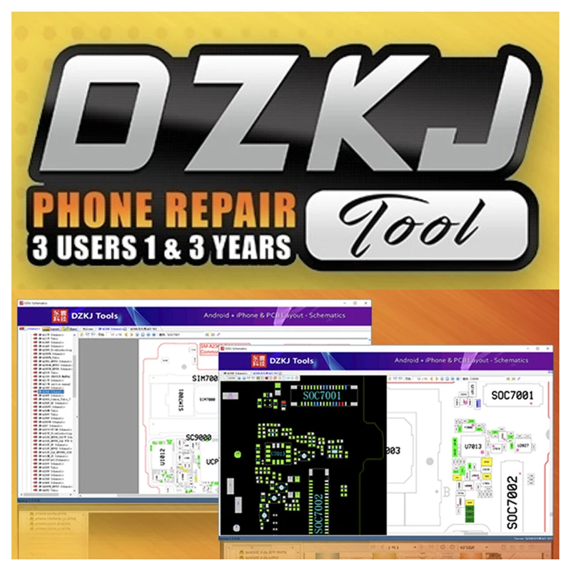 DZKJSchematicDiagramsTool3UsersDZKJPhoneRepairToolsBitmapPCBLayoutforMobilePhone.jpg