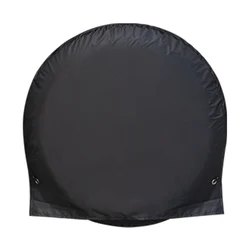 Durable Waterproof Automotive Tire Protector for All - Weather Protection (Black S)