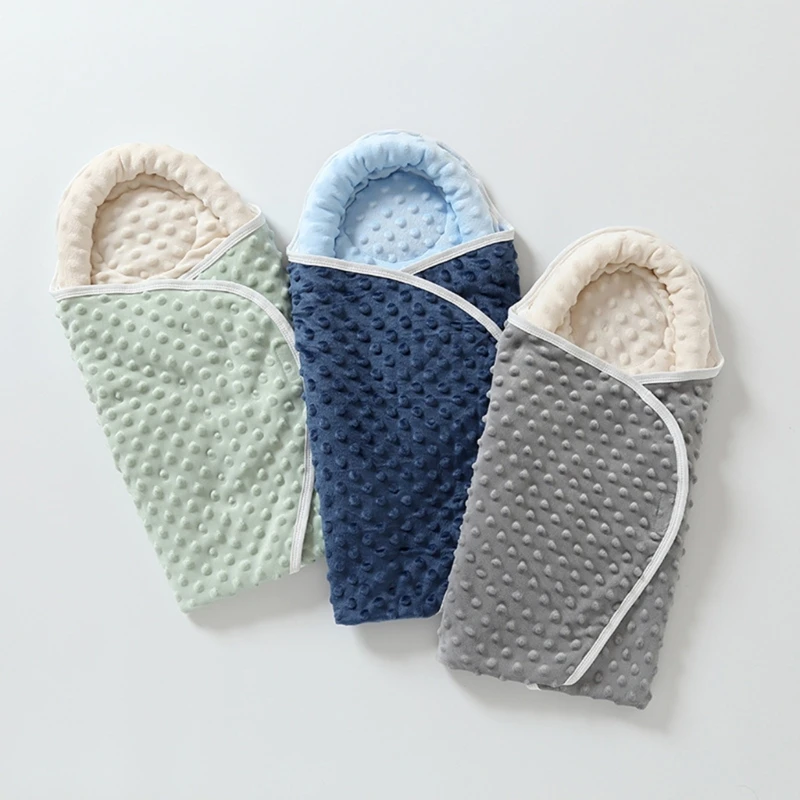 

Newborn Baby Sleeping Bag Baby Swaddles Wrap Soft Receiving Blanket Comfortable