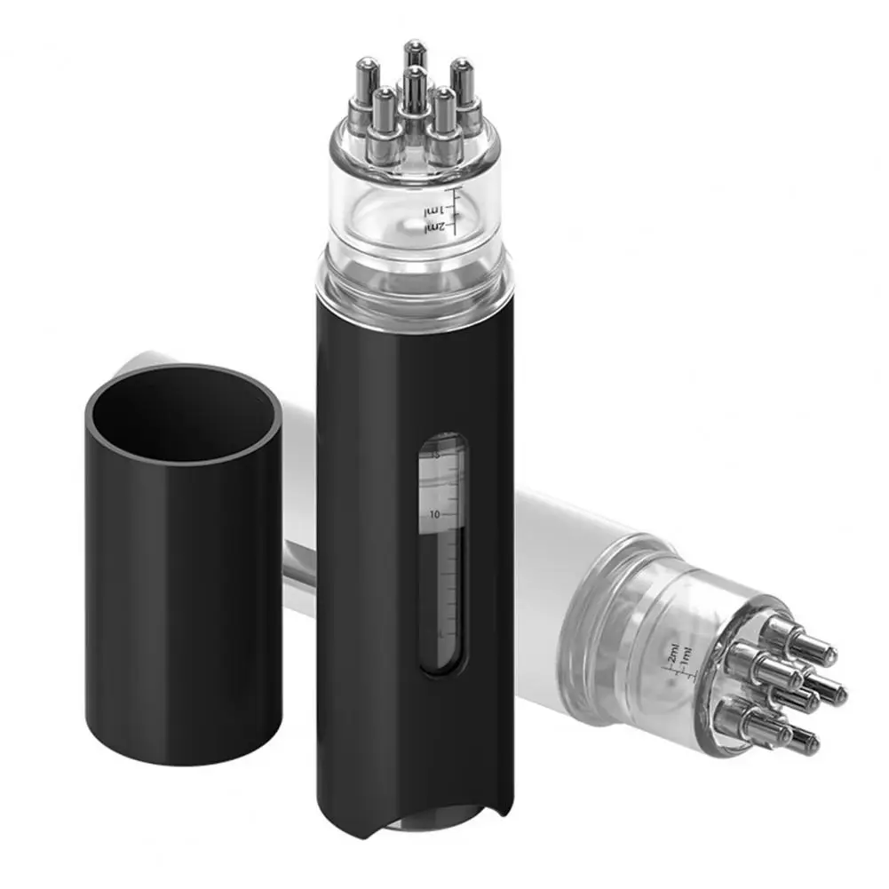 Hair Treatment Applicator Bottle Portable Scalp Massager Comb for Hair Growth with Removable Rolling Balls Hair for Men