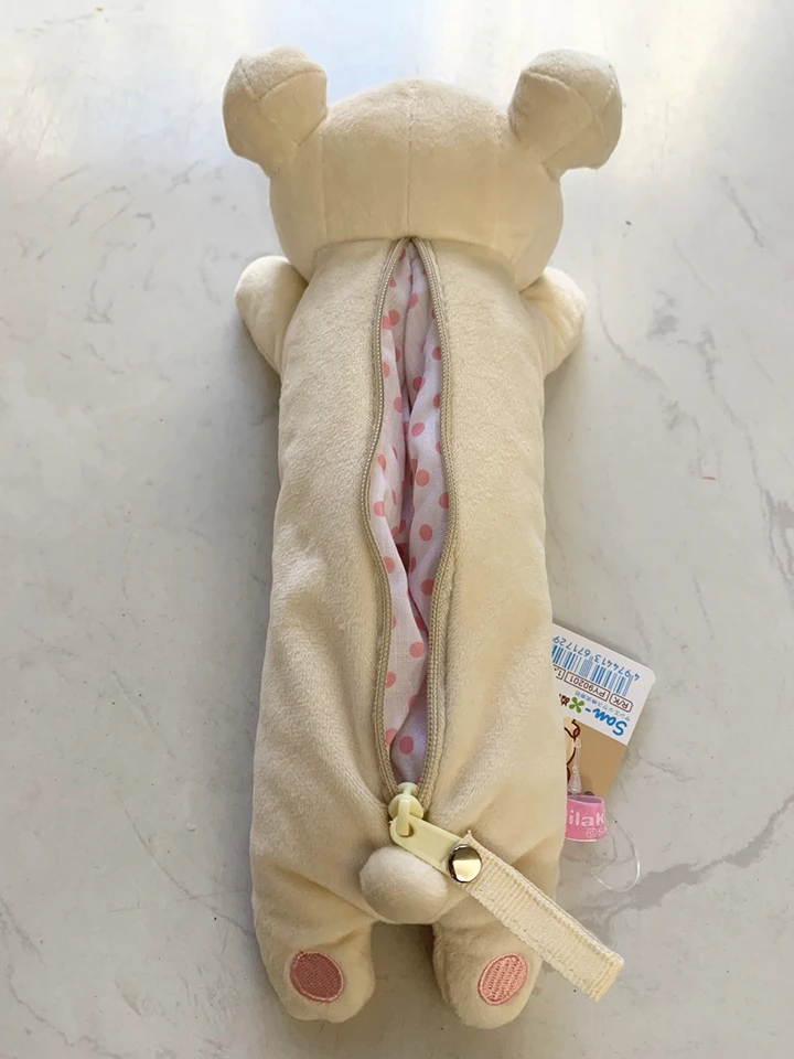 かわいいリラックマぬいぐるみ鉛筆ケース女の子子供学校コリラックマ