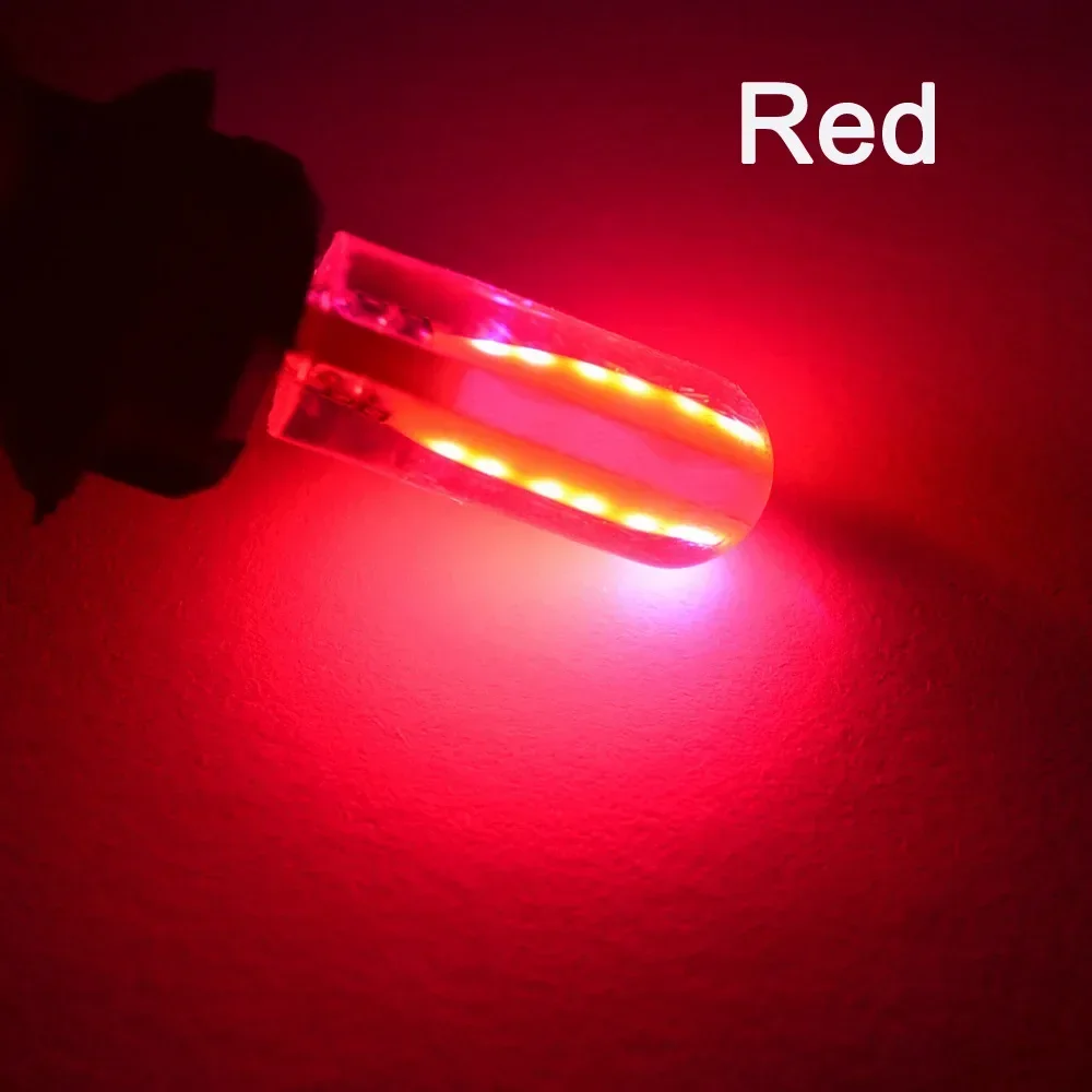 ตัวเลือกสินค้า หลอดไฟ LED หลายสี สำหรับรถยนต์ DC12V