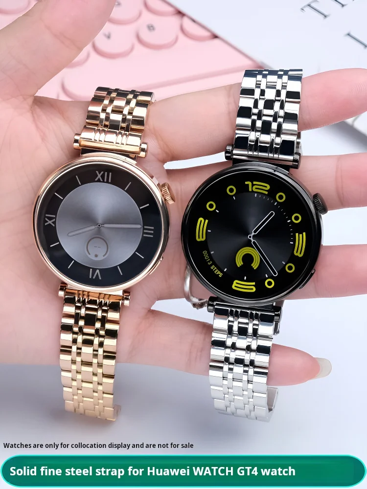 

18 20mm 22mm For Huawei GT4 watch3 women men Stainless steel watch strap GT2pro Honor magic2 watchband GT3pro wristband bracelet