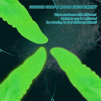 Fluorescence Silicone Soft Dragon Dildo luminous Monster Anal Penis Large Anus Expansion Big Butt Plug Dilator for Women 5