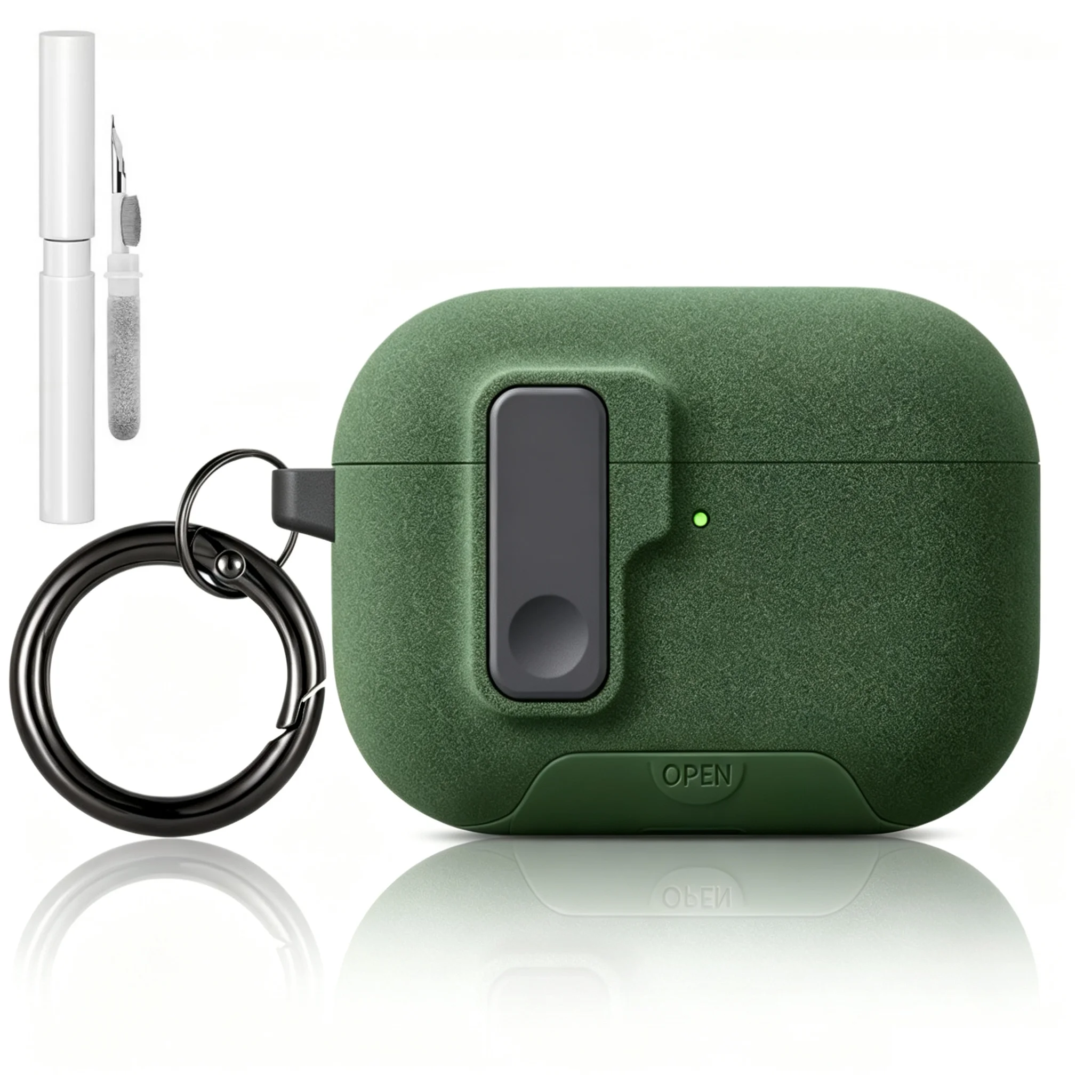 AirPods Pro Protective Case Cover with Phone Stand & Keychain
