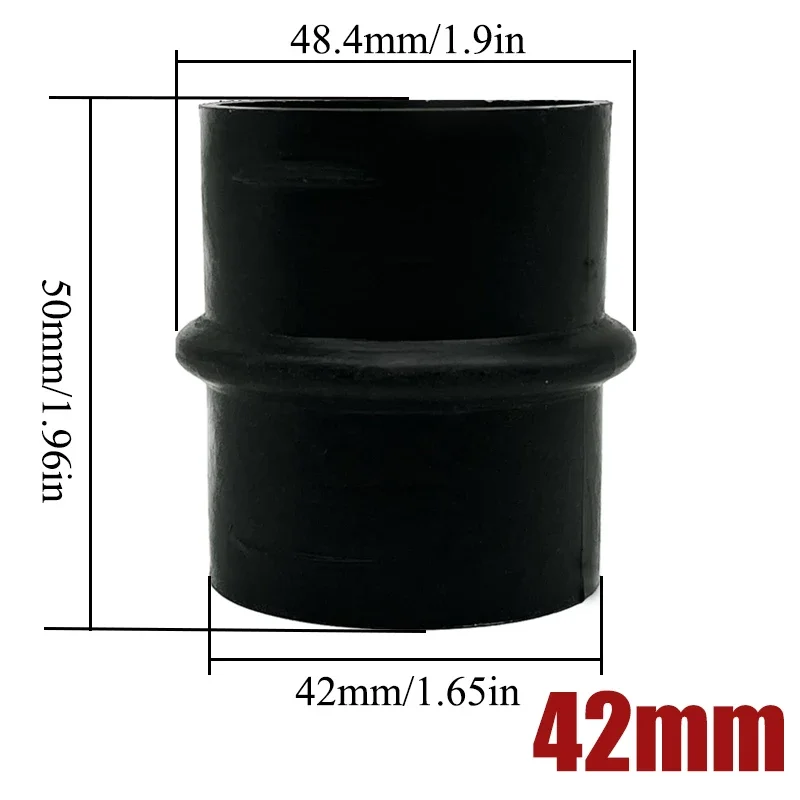 1/2/4/6X 42mm/1.65" Car Truck Heater Ducting Pipe Joiner Air Diesel Heater Reducer Hose Tube Connector For Webasto Eberspacher