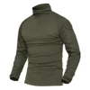 Combat Uniform Shirt Camouflage US Asian Size S-4XL Cargo Sport Tops Airsoft Paintball Tactical Men Camo Waterproof Shirts 3