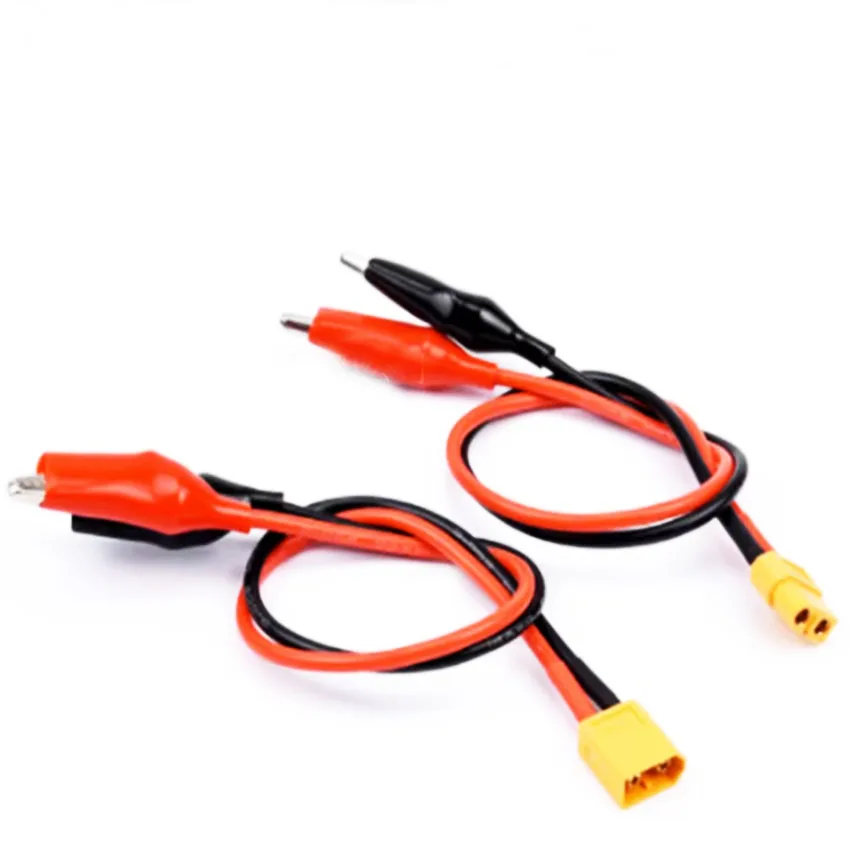 

XT-60 Connector Cable RC Alligator Clips for SKYRC NC2500 Pro Charger Motor Run-in line Measure Tool 14AWG 15cm RC Parts