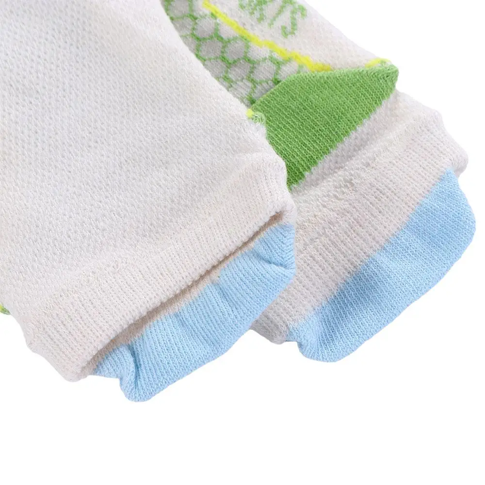 Breathable Color Matching Cotton Anti-slip Sweat Absorbing Five-Finger Socks Split Toe Socks Short Tube Kids Hosiery
