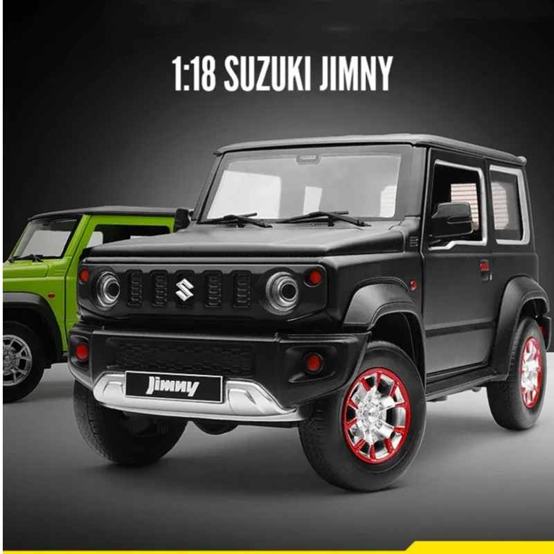 

Large Size 1:18 SUZUKI Jimny Alloy Car Model Diecast Metal Toy Off-Road Vehicles Car Model Sound Light Simulation Toys Gift