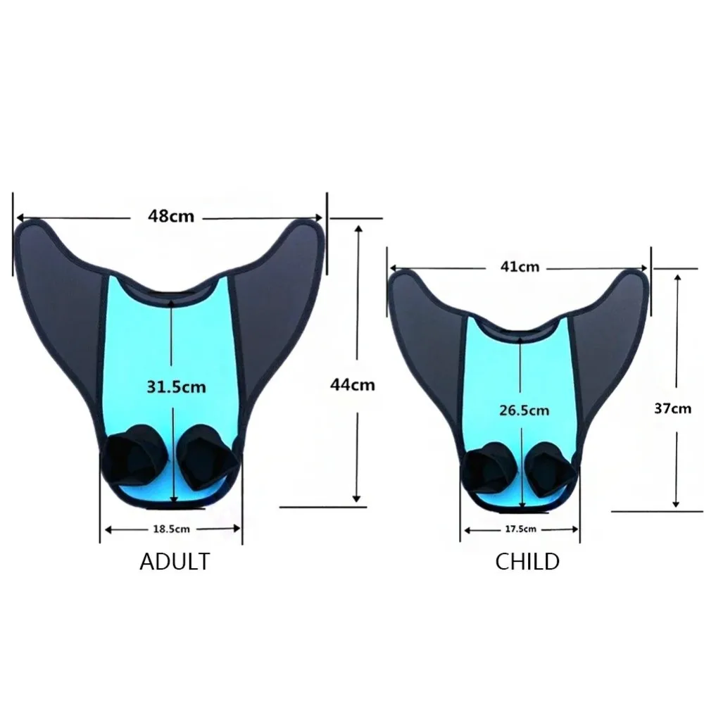 경량 인어 수영 꼬리 실내 수영 겨울 휴가용 스노클링 꼬리 지느러미 일체형 디자인 프리다이빙