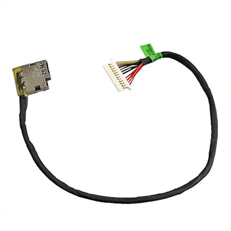 For DC Power Jack Socket Plug Charging Port With Cable For HP Pavilion