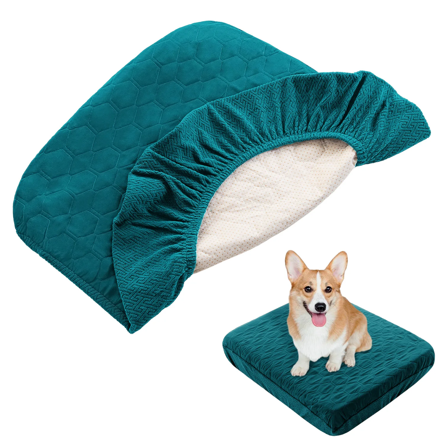 Peacock green