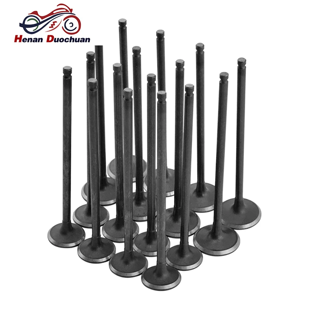 

23x92.2x3.97mm 18.5x92.5x3.79 Motorcycle Engine Input Output Intake Valve Exhaust Valve Stem Kit For Kawasaki ZRX400 ZRX 400