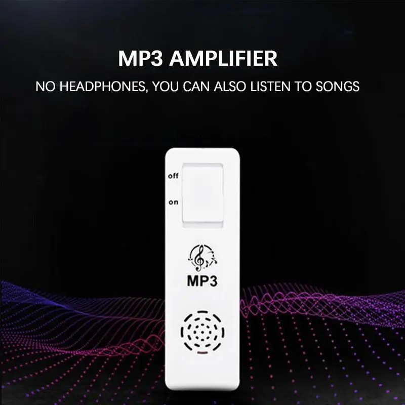 Lecteur MP3 Rechargeable Avec Haut-Parleur Intégré - 32 Go, Radio FM - Parfait Pour Sport Et Voyage