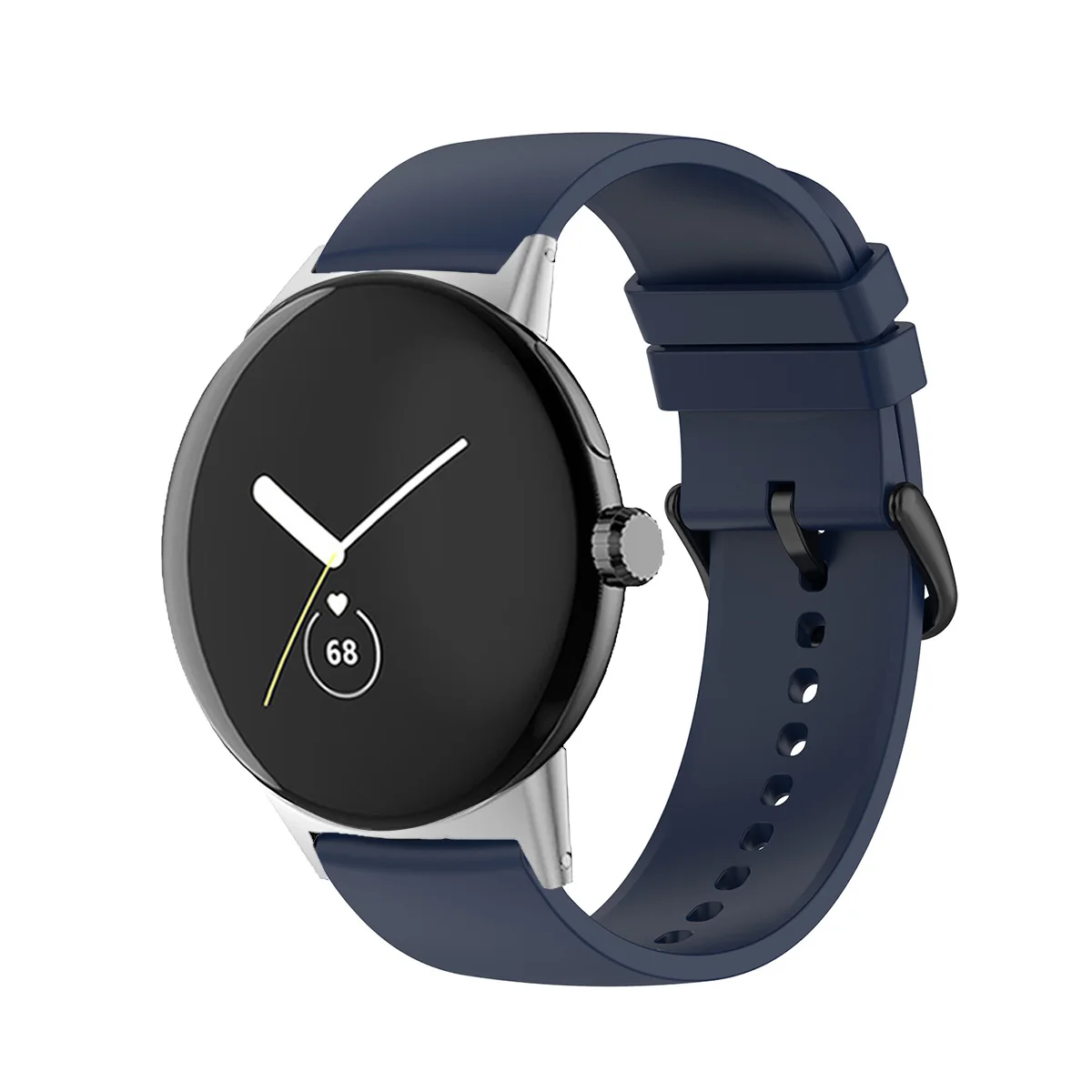 Enhanced Silicone Sport Band for Google Pixel Watch - Smartwatch Wrist Bracelet Accessory