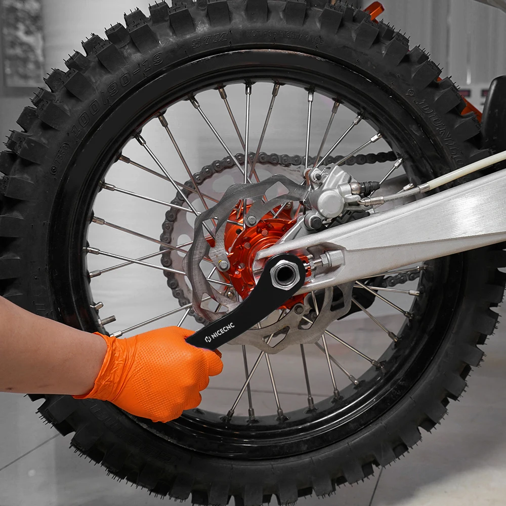 NICECNC Motorrad 22/27/30mm Rad Achse Schlüssel Werkzeug Spanner Für Yamaha YZ125 YZ250 YZ250F YZ450F YZ400F YZ426F YZ250FX YZ250X – Detail 8