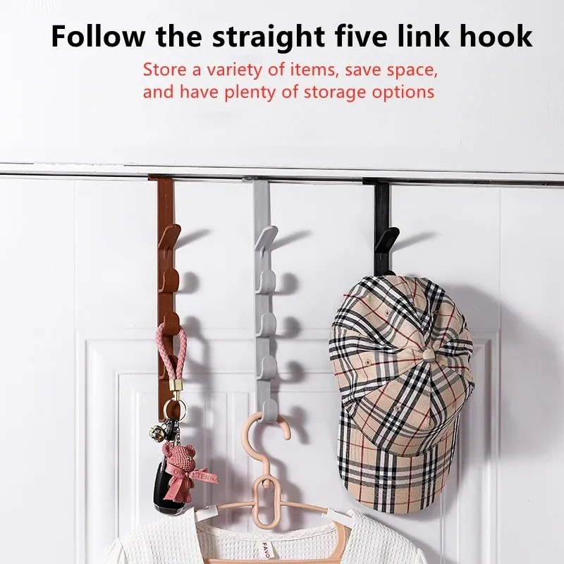 Storage Hook Door Hook Bedroom Door Hanger Clothes Hanging Rack Over The Plastic Home Storage Organization Hooks Purse Holder For Bags