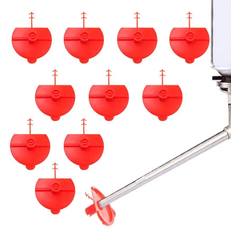 10pcs Fan Spray Nozzle PP Flat Fan Spray Foam Sprayer Nozzle Spray Foaming Jets Glue Caulk Nozzle For Backpack Sprayer